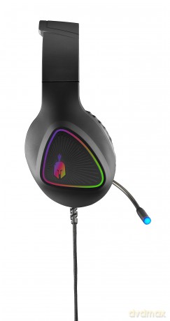 Spartan Gear Thorax 2 Wired Headset compatible with PC playstation 4 playstation 5 xboxone xbox series xs switch color Black