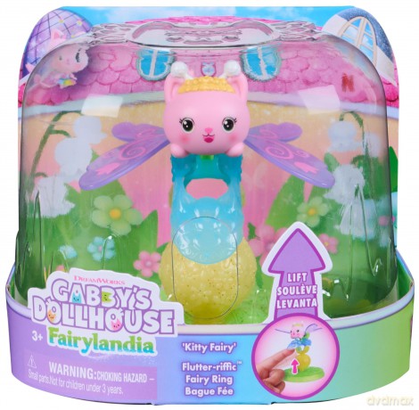Spin Master Gabbys Dollhouse Fairylandia Kitty Fairy Fairy Ring 20156445
