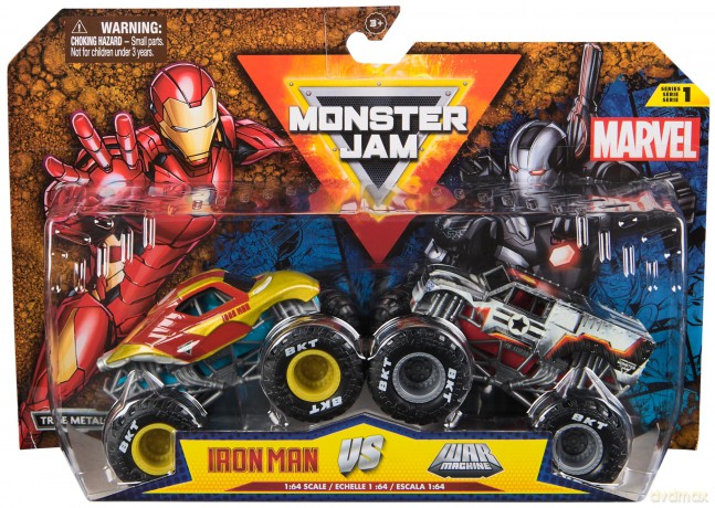 Spin Master Monster Jam Marvel The Sentinels Vs Wolverine Vehicles 20152833