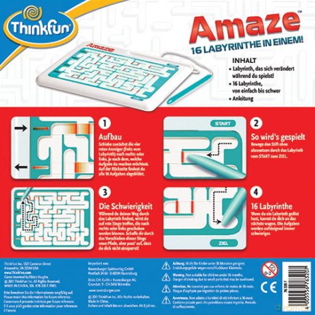 ThinkFun Logic Game Amaze 76320