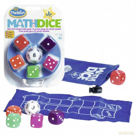 ThinkFun Logic Game Math Dice Jr 76327