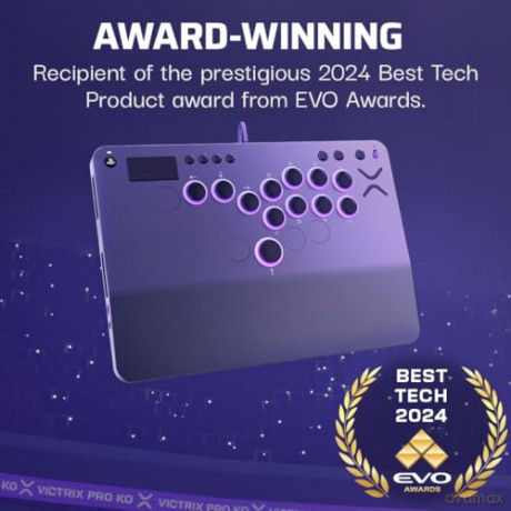 Turtle Beach Victrix Pro KO Leverless Fight Stick For PS PC