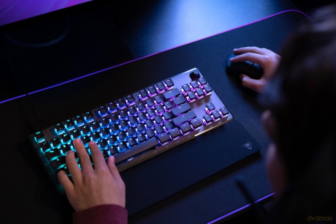 Turtle Beach Vulcan II TKL Pro Magnetic Keyboard For PC Color Black