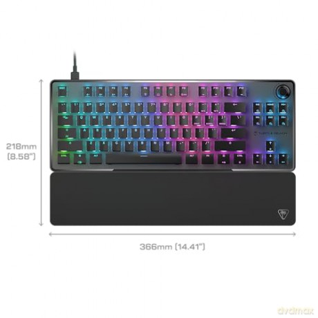 Turtle Beach Vulcan II TKL Pro Magnetic Keyboard For PC Color Black