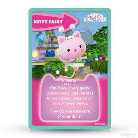 Winning Moves Top Trumps Juniors Gabbys Dollhouse Card Game WM04165EN16