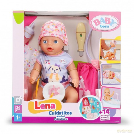 Zapf Creation Baby Born Lena Doctor Doll 36cm 840467