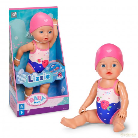 Zapf Creation Baby Born Lizzie Swimmer Doll 30cm 839454