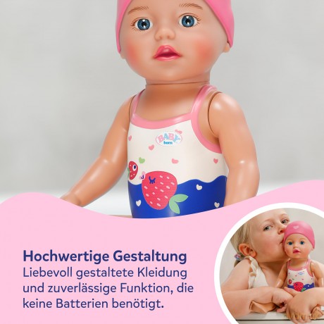 Zapf Creation Baby Born Lizzie Swimmer Doll 30cm 839454