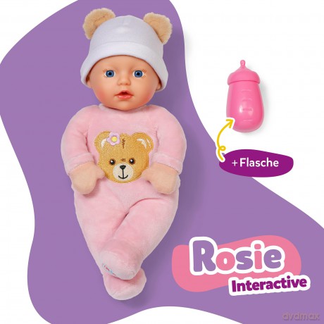 Zapf Creation Baby Born Rosy Interactive Doll With Sounds 30cm 840481