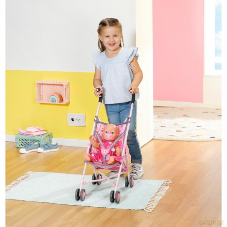 Zapf Creation Baby Born Stroller with Bag 832547116723