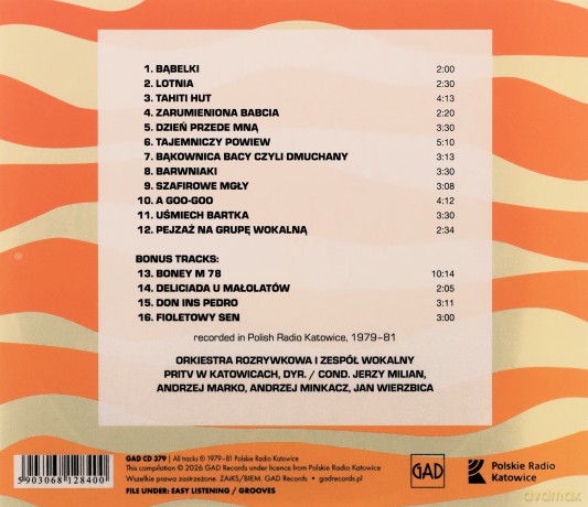 Jerzy Milian: PRiTV w Katowicach Tajemniczy powiew [CD]