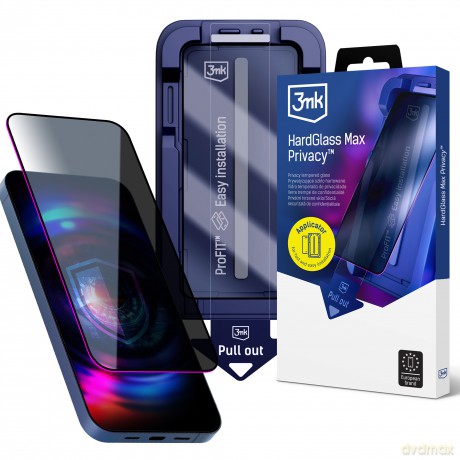 Apple iPhone 16 Pro/ 17 - 3mk Hardglass Max Privacy