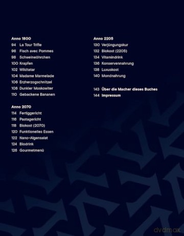 Anno: The Official Cookbook German Version