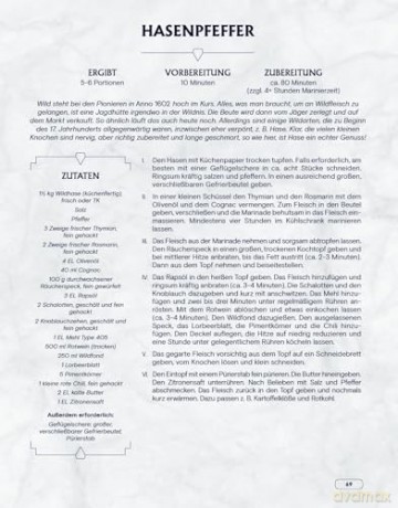 Anno: The Official Cookbook German Version