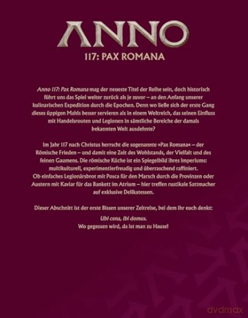 Anno: The Official Cookbook German Version