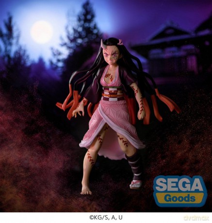 Demon Slayer: Kimetsu no Yaiba FIGURIZMa PVC Figure Nezuko Kamado Demon Form Advancing Ver. (Rerelease) 21 cm [FIGURKA]