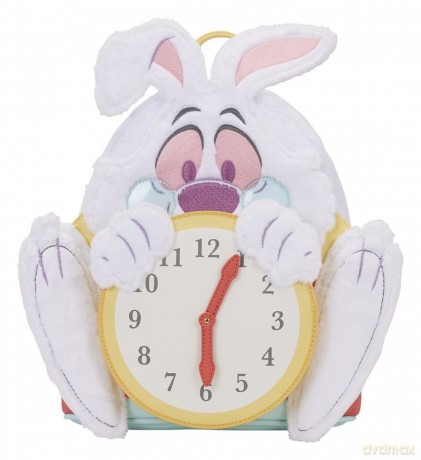 Disney by Loungefly Mini Backpack Alice in Wonderland White Rabbit