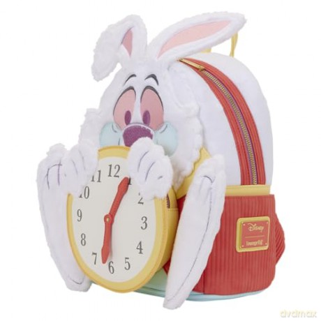 Disney by Loungefly Mini Backpack Alice in Wonderland White Rabbit
