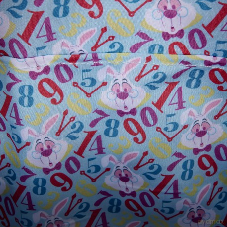 Disney by Loungefly Mini Backpack Alice in Wonderland White Rabbit