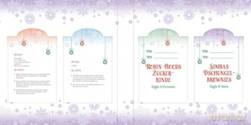 Disney: Christmas Cookbook German Version