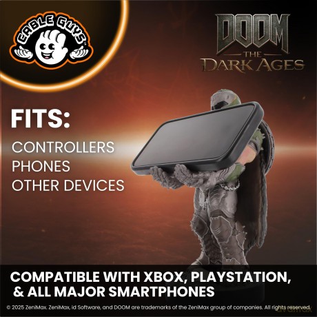 Doom Doomslayer Cable Guys Controller Holder and Phone Stand 25cm