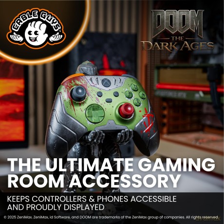 Doom Doomslayer Cable Guys Controller Holder and Phone Stand 25cm
