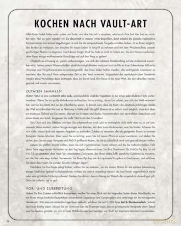 Fallout: The Official Cookbook for Vault Dwellers German Version