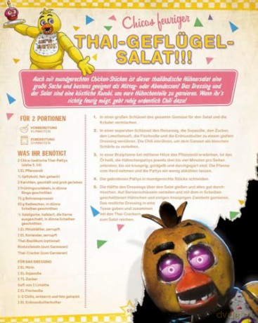 Five Nights at Freddy's: The Official Cookbook - Over 40 Exciting Recipes! German Version
