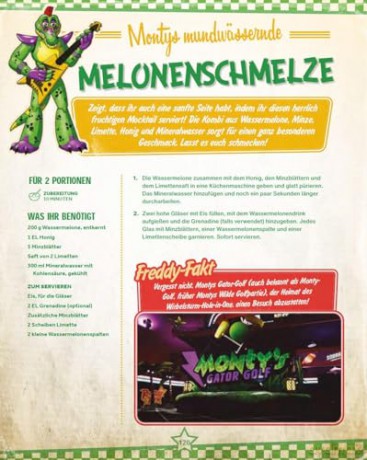 Five Nights at Freddy's: The Official Cookbook - Over 40 Exciting Recipes! German Version