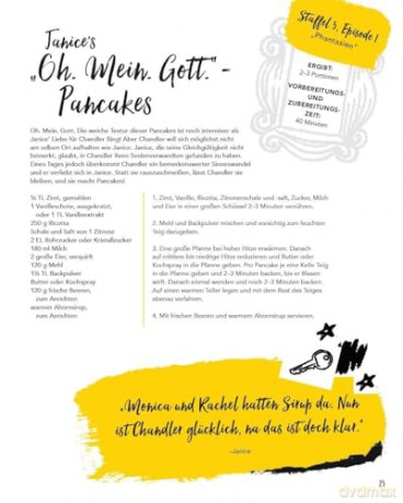 Friends - The TV Series: The Official Cookbook German Version