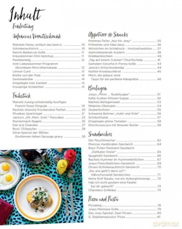 Friends - The TV Series: The Official Cookbook German Version