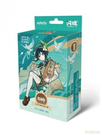Genshin Impact Trading Card Game - Pre-Build Starter Deck 01 - Venti - Series 2 Chinese Version