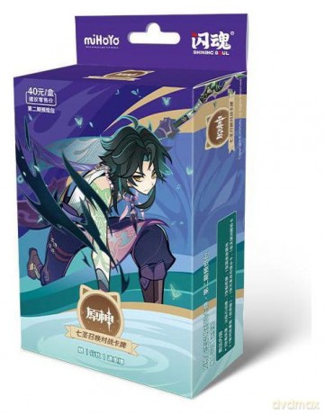 Genshin Impact Trading Card Game - Pre-Build Starter Deck 04 - Xiao - Series 2 Chinese Version