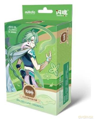 Genshin Impact Trading Card Game - Pre-Build Starter Deck 06 - Baizhu - Series 2 Chinese Version