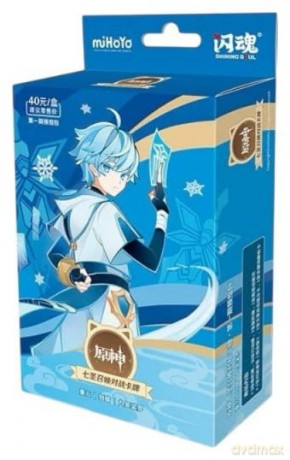 Genshin Impact Trading Card Game - Pre-Build Starter Deck 07 - Chongyun - Series 1 Chinese Version