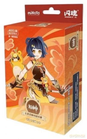 Genshin Impact Trading Card Game - Pre-Build Starter Deck 08 - Xiangling - Series 1 Chinese Version