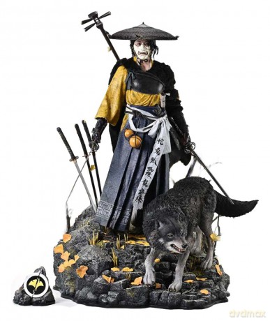 Ghost of Yotei Real Elite Masterline Statue 1/4 Atsu DX Bonus Version 59 cm [FIGURKA]