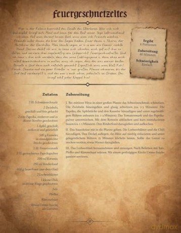 Gothic: The Official Cookbook German Version
