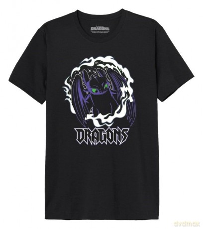 How to Train Your Dragon T-Shirt Dragons Size M