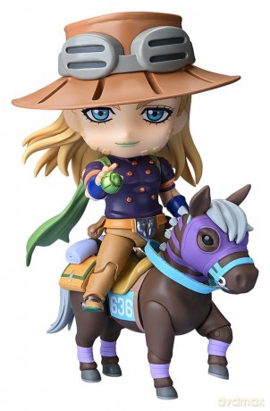 JoJo's Bizarre Adventure Steel Ball Run Nendoroid Action Figure Gyro Zeppeli DX Ver. 10 cm [FIGURKA]