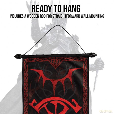 Lord of the Rings Replica 1/1 Sauron War Banner 140 cm [FIGURKA]