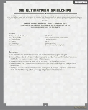 Minecraft Cookbook German Version