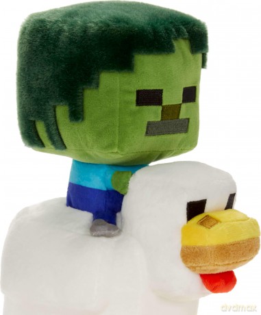 Minecraft Deluxe Pluszowa Figurka Chicken Jockey 20 cm