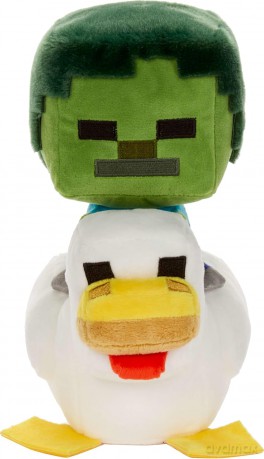 Minecraft Deluxe Pluszowa Figurka Chicken Jockey 20 cm