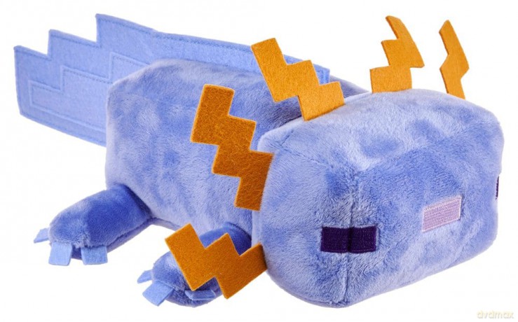 Minecraft Pluszowa Figurka Blue Axolotl 20 cm