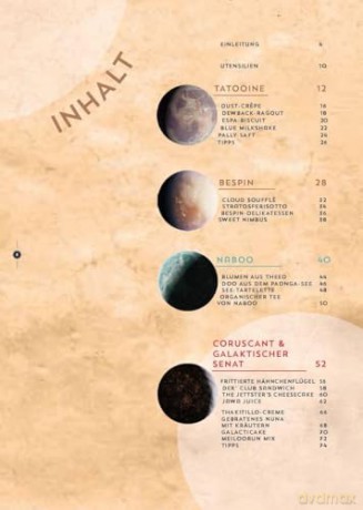 Star Wars Cookbook Cantina: 40 Recipes from a Galaxy Far, Far Away German Version