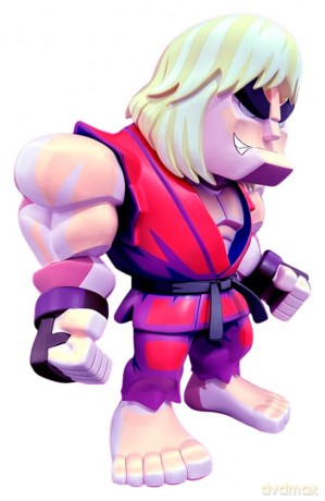 Street Fighter Bulkyz Vinyl Figure Violent Ken 30 cm [FIGURKA]