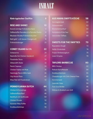 Taylor's Kitchen: The Ultimate Swiftie Cookbook German Version