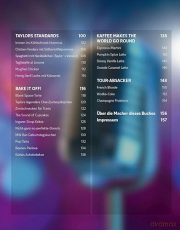 Taylor's Kitchen: The Ultimate Swiftie Cookbook German Version