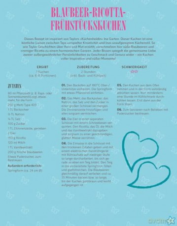 Taylor's Kitchen: The Ultimate Swiftie Cookbook German Version